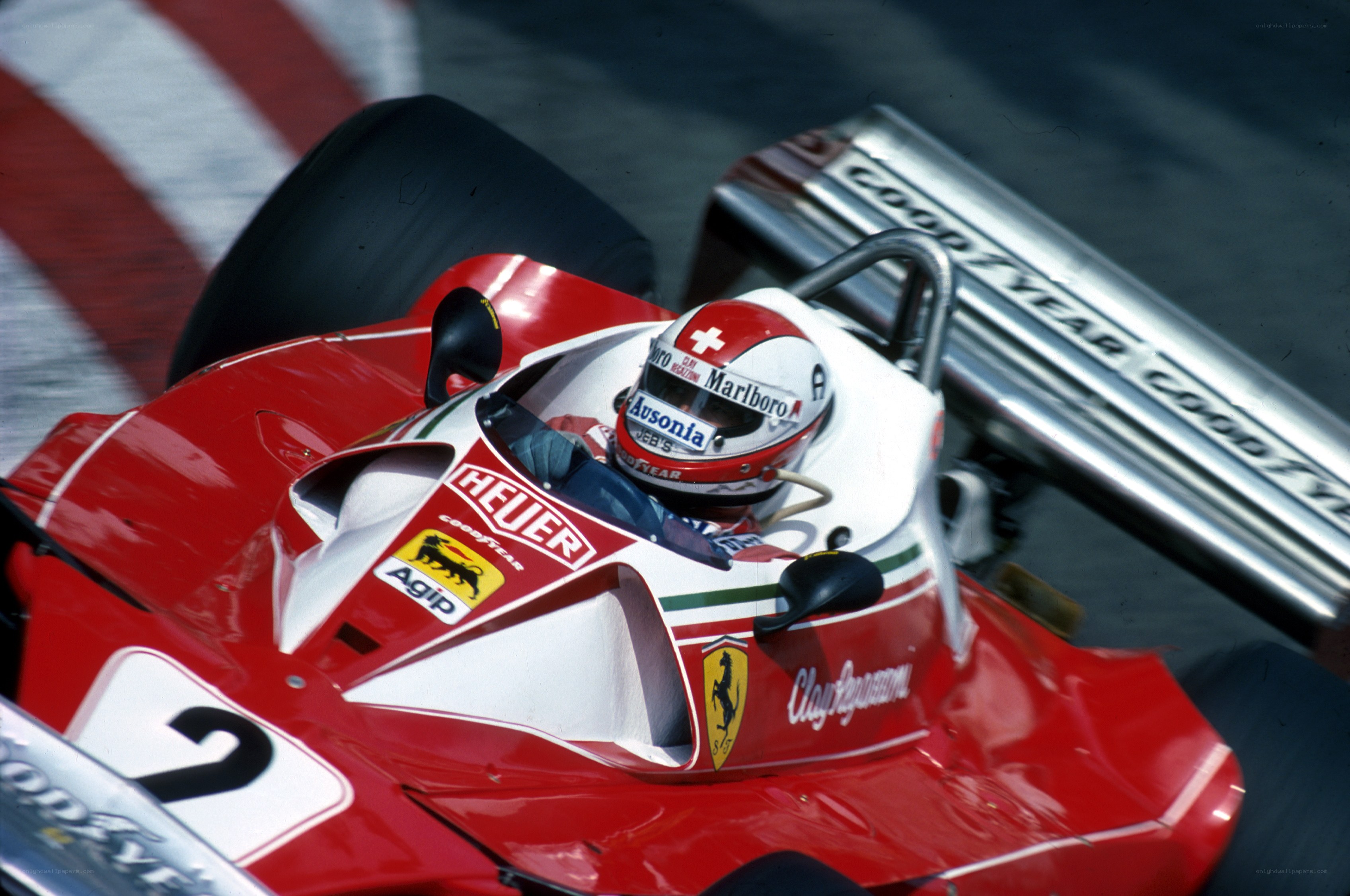 Ferrari Formula 1 car on track