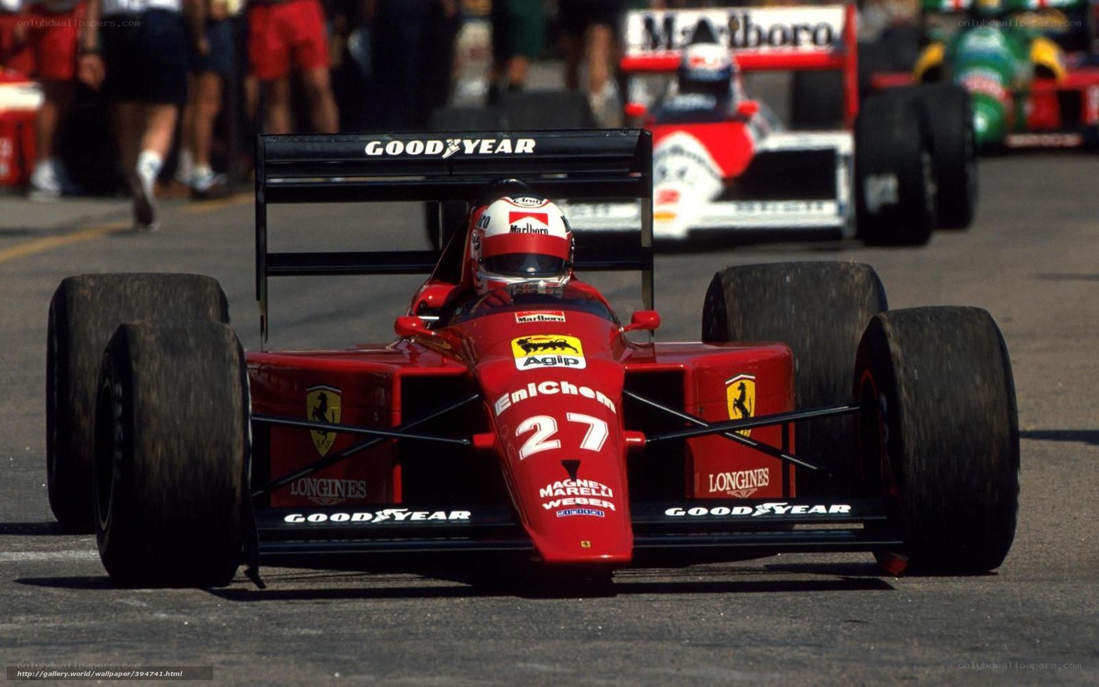 Ferrari Formula 1 car on track