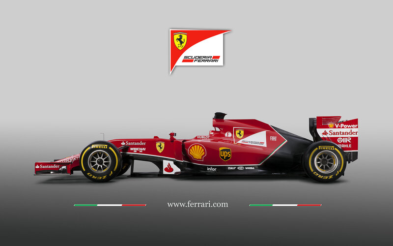 Ferrari Formula 1 Car — Red, Professional, Digital Art