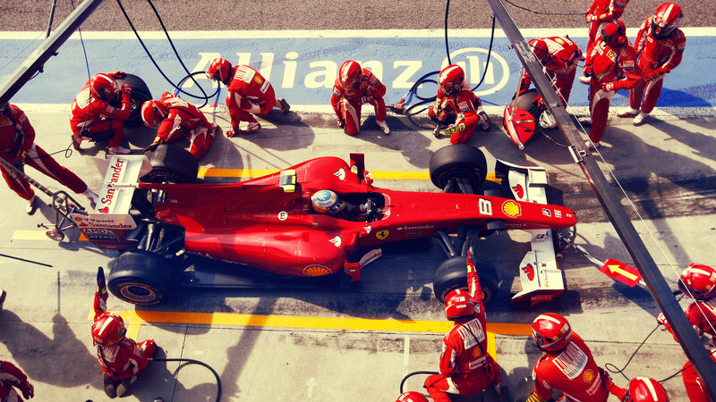 Ferrari Formula 1 Car — Red