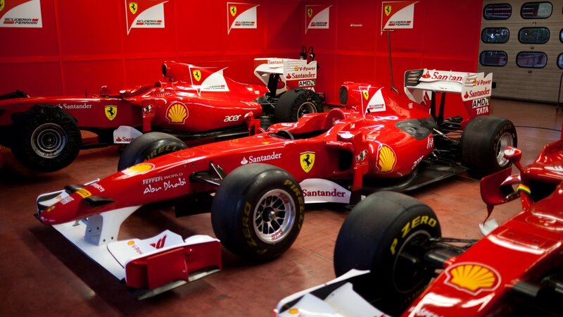 Ferrari Formula 1 Cars — Red
