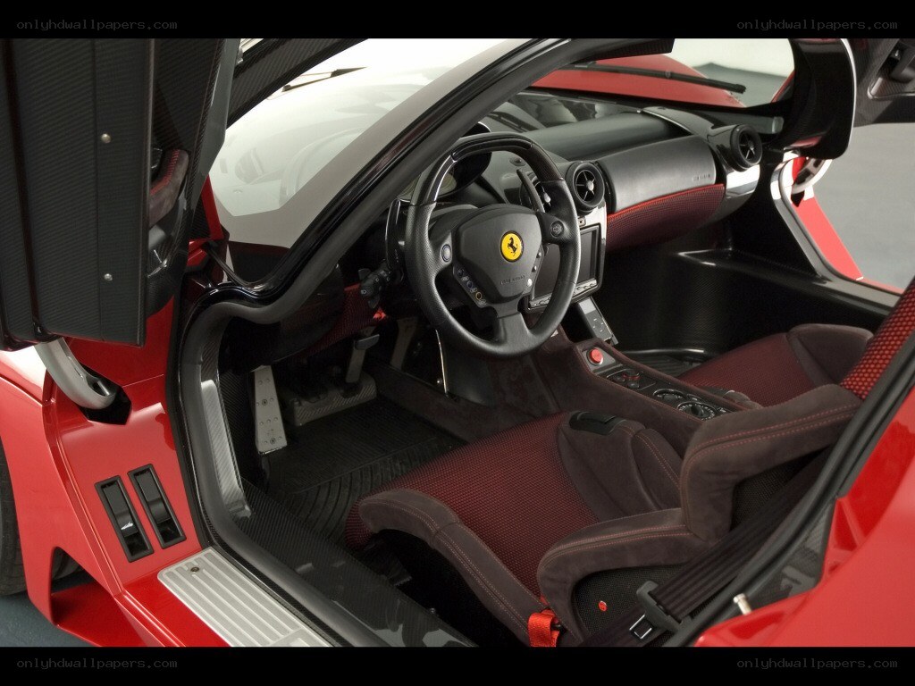 Ferrari FXX interior