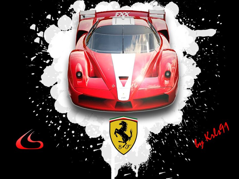 Ferrari FXX race car