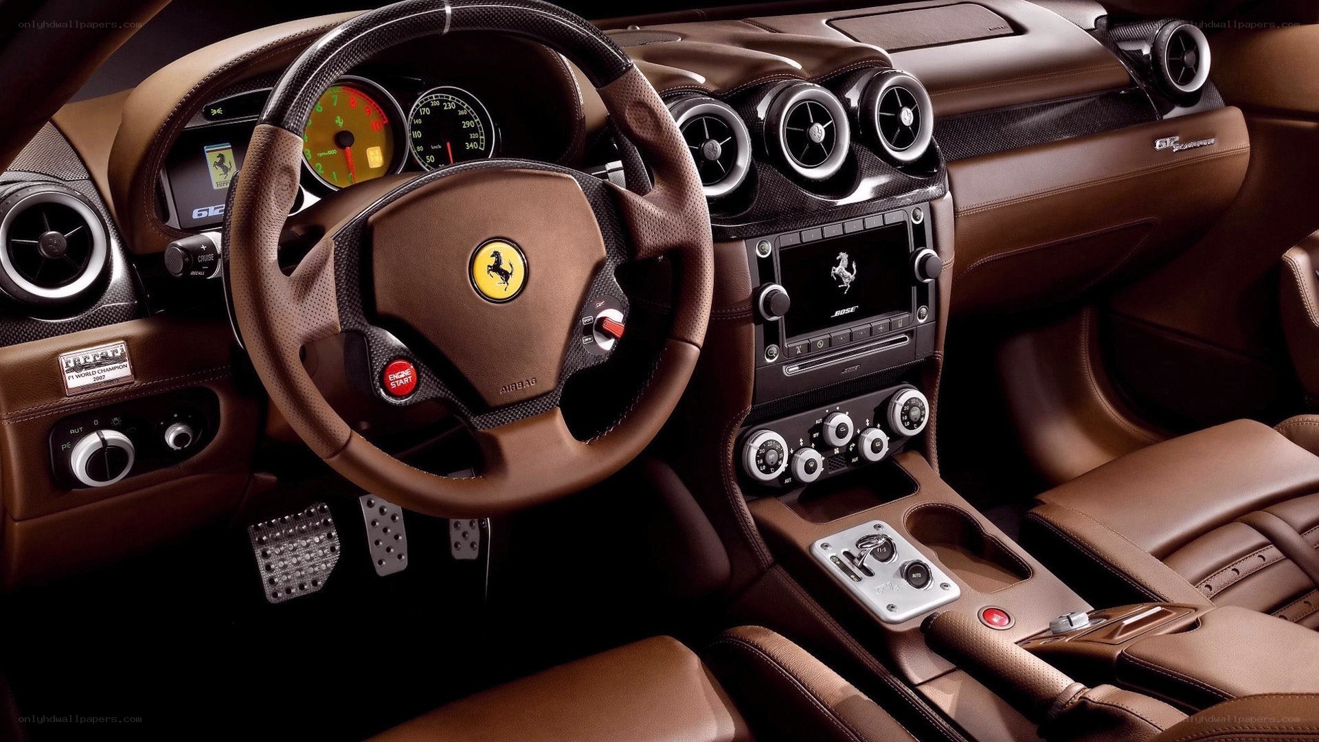 Ferrari GTC4Lusso interior