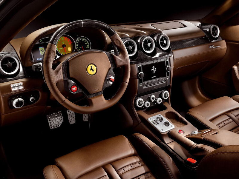 Ferrari GTC4Lusso Interior — Brown