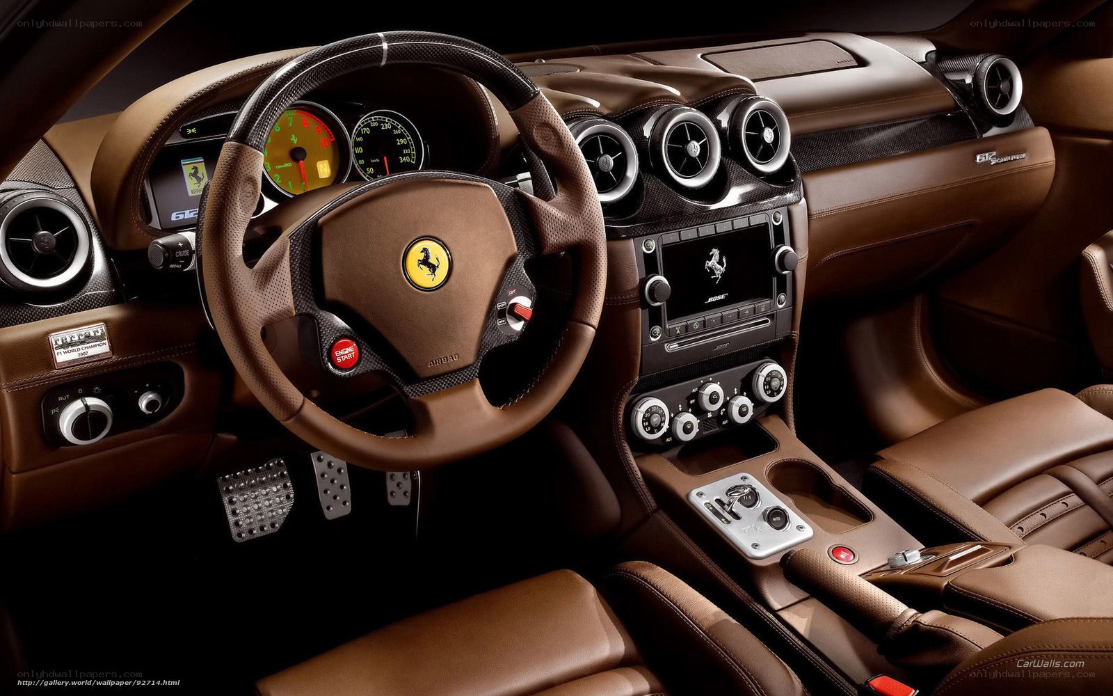 Ferrari GTC4Lusso interior