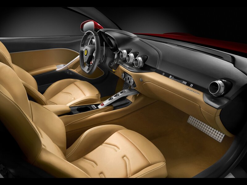Ferrari interior cockpit