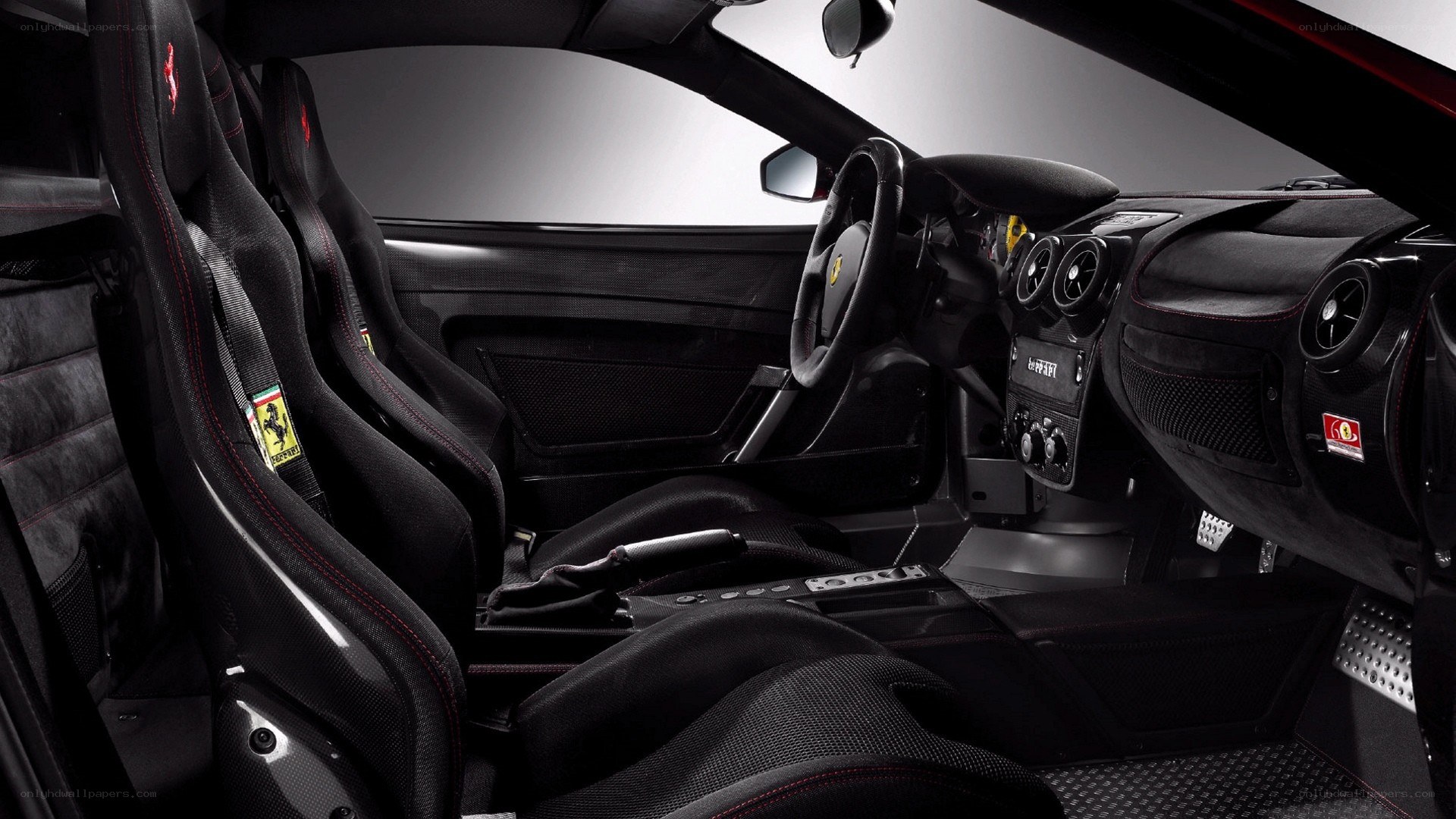 Ferrari interior cockpit