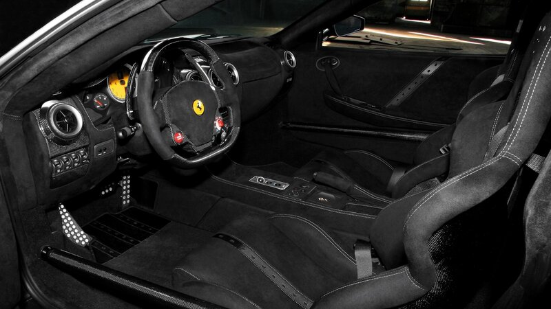 Ferrari interior cockpit