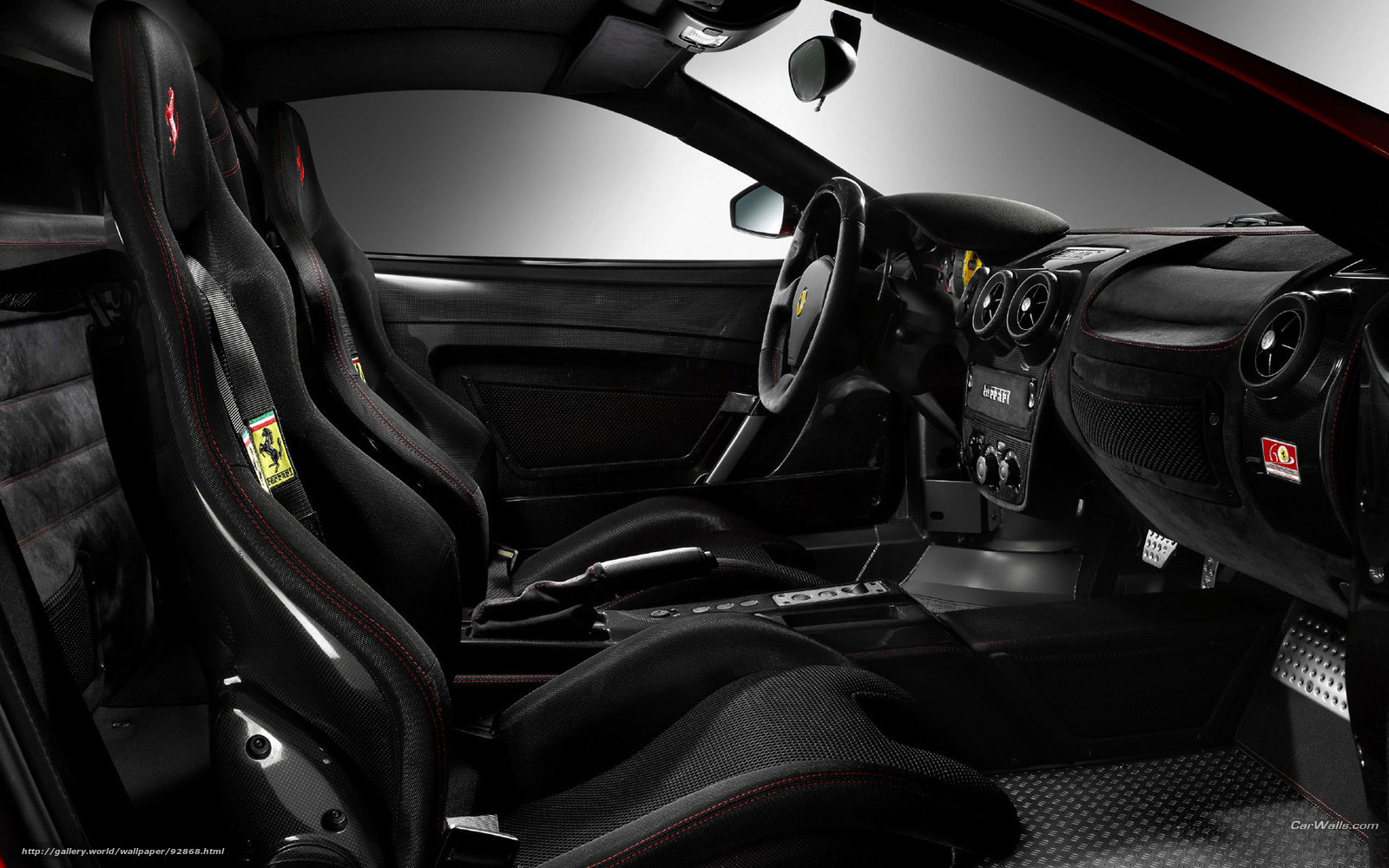 Ferrari interior cockpit