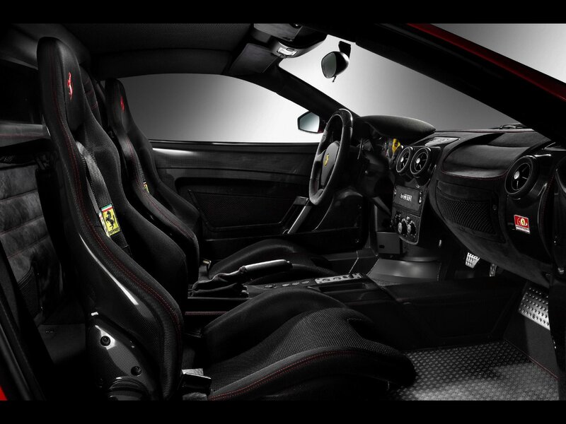 Ferrari interior cockpit