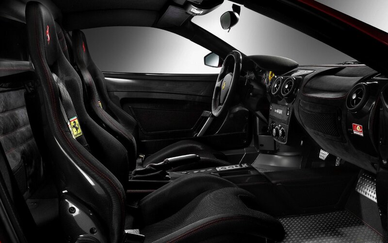 Ferrari interior cockpit