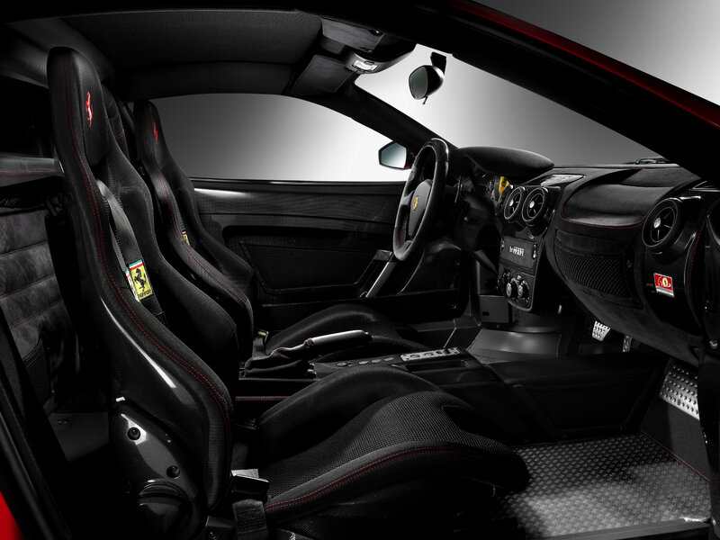 Ferrari interior cockpit