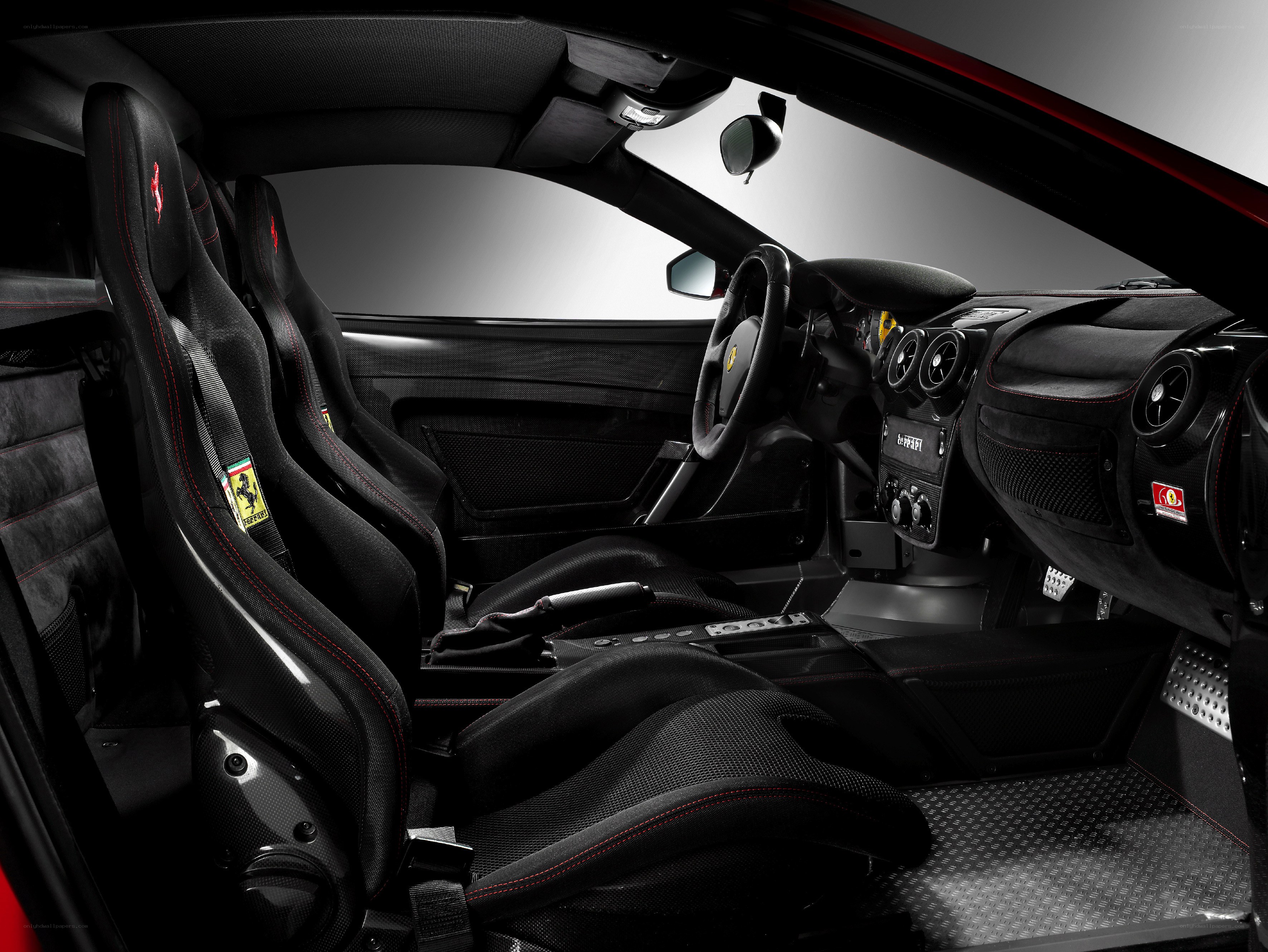 Ferrari interior cockpit