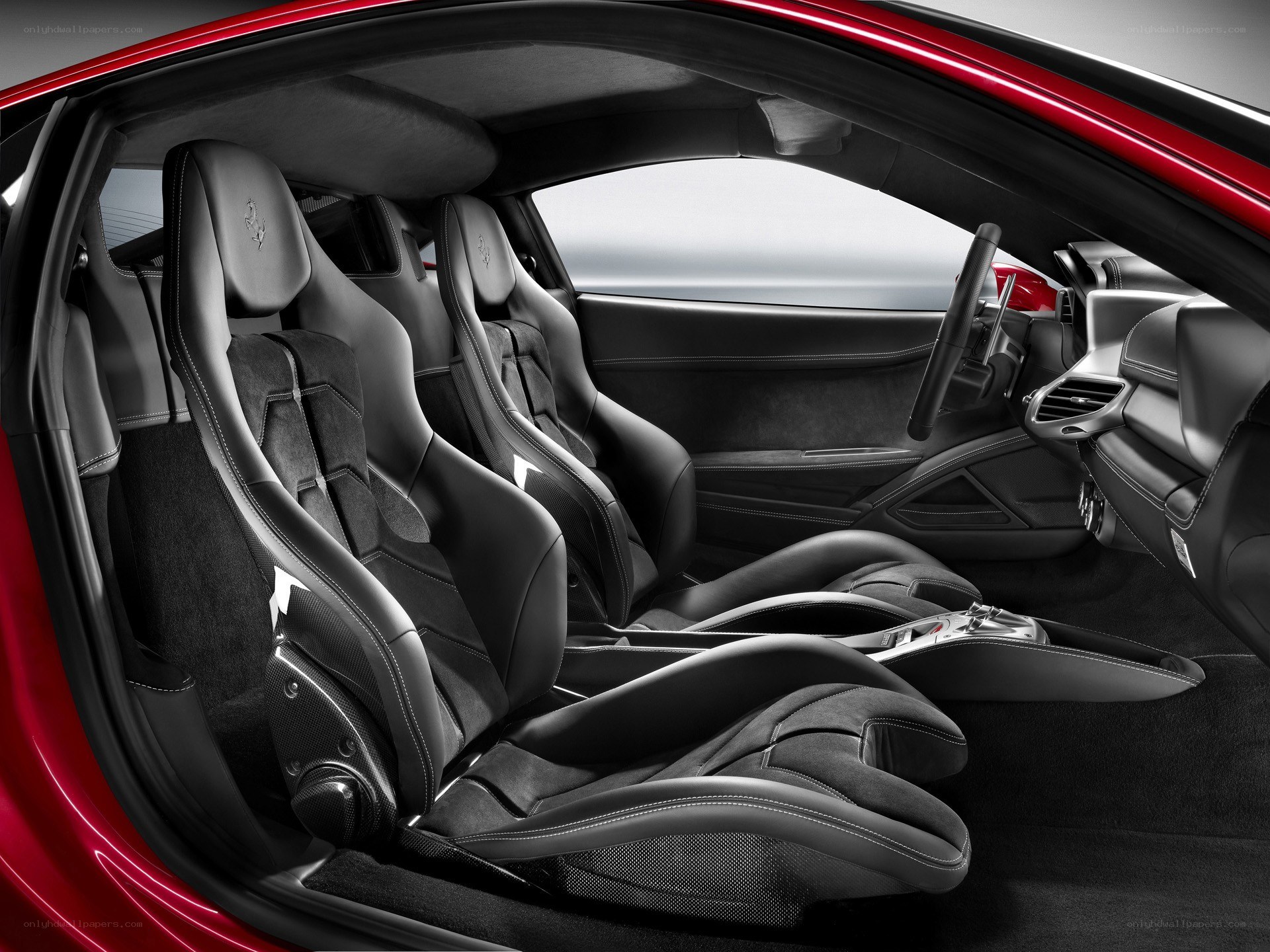 Ferrari interior cockpit