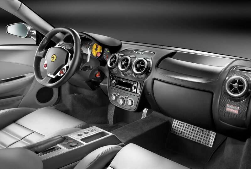 Ferrari interior dashboard