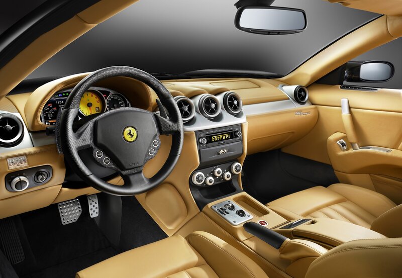 Ferrari interior dashboard