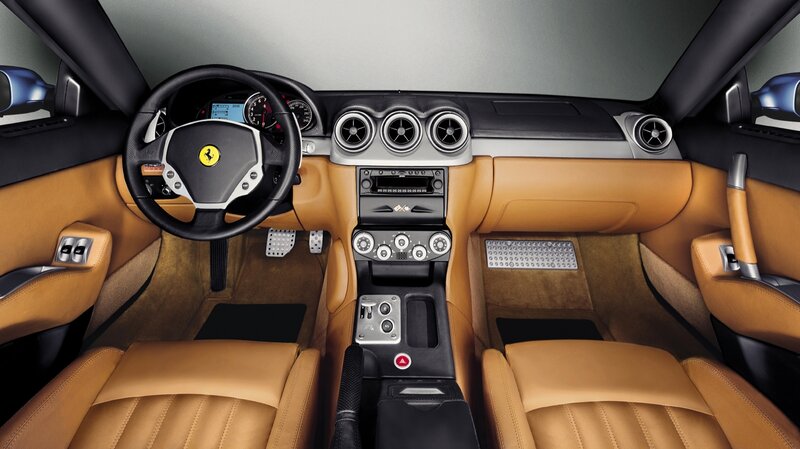 Ferrari interior dashboard