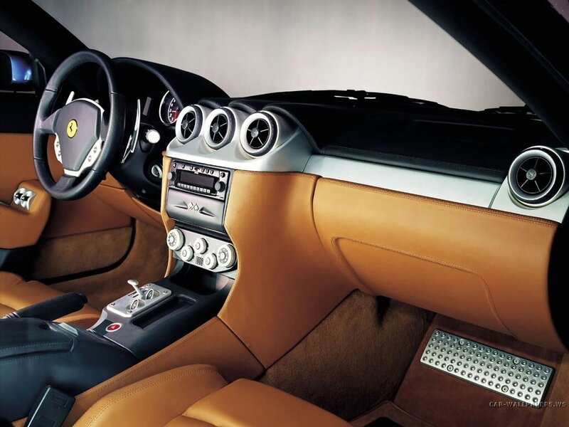 Ferrari interior dashboard