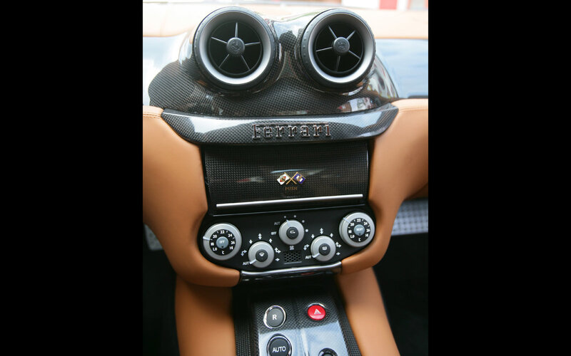 Ferrari interior dashboard
