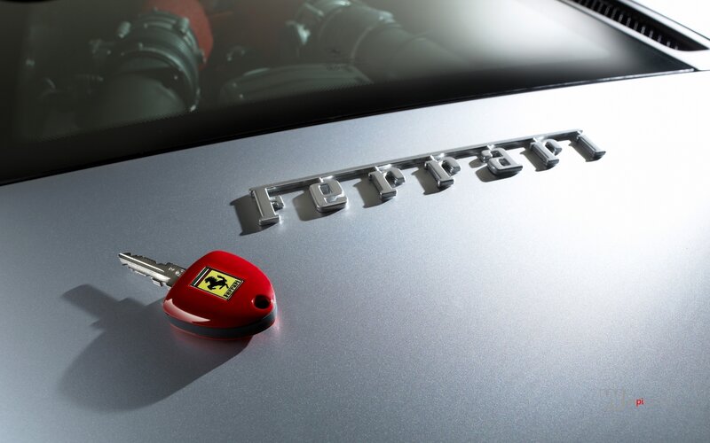 Ferrari Key on Car