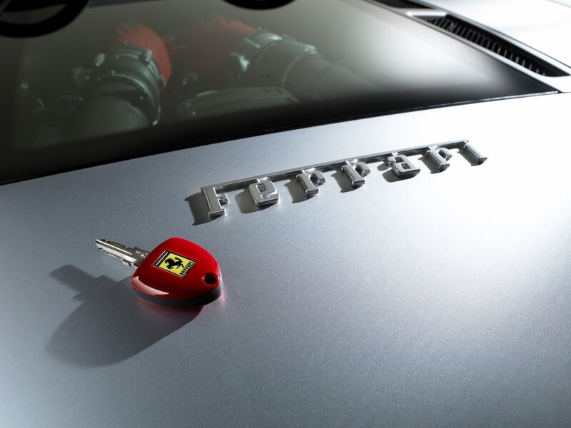 Ferrari Key on Hood