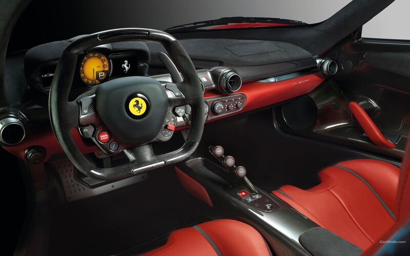 Ferrari LaFerrari interior