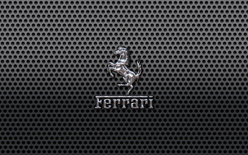 Ferrari Logo on Grille