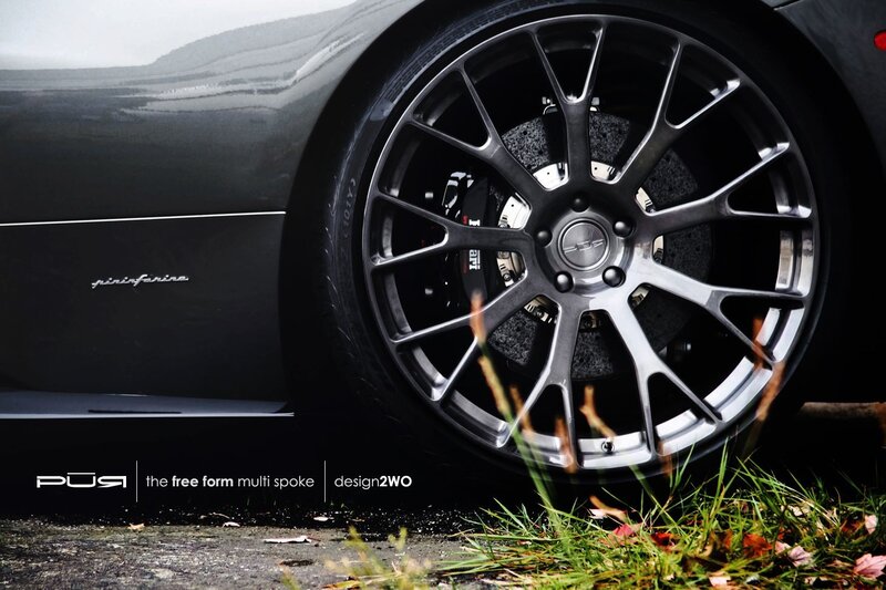 Ferrari Pininfarina wheel close-up