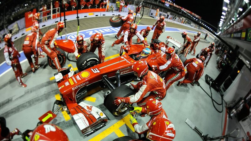 Ferrari Pit Crew
