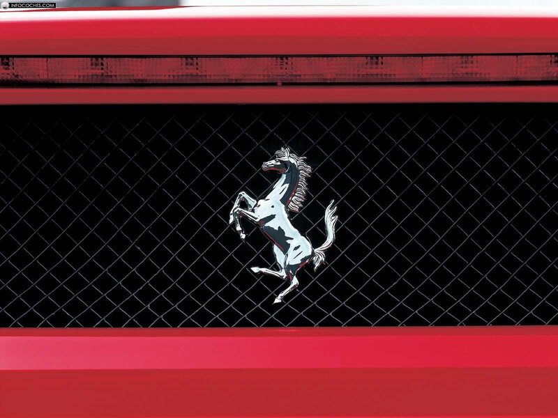 Ferrari prancing horse emblem