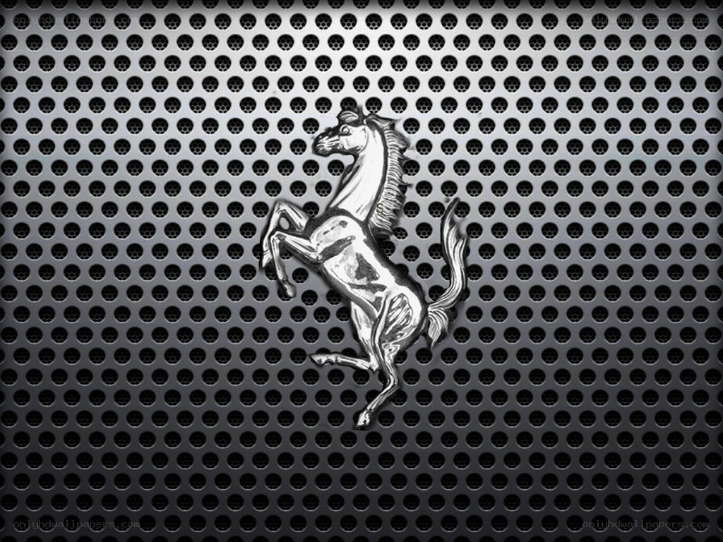 Ferrari prancing horse emblem