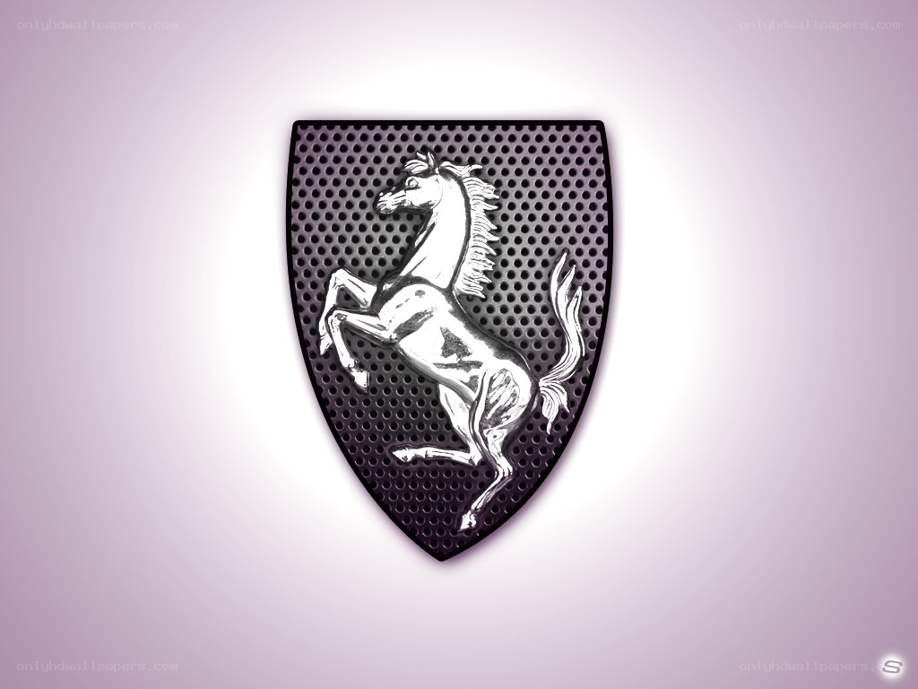 Ferrari prancing horse emblem