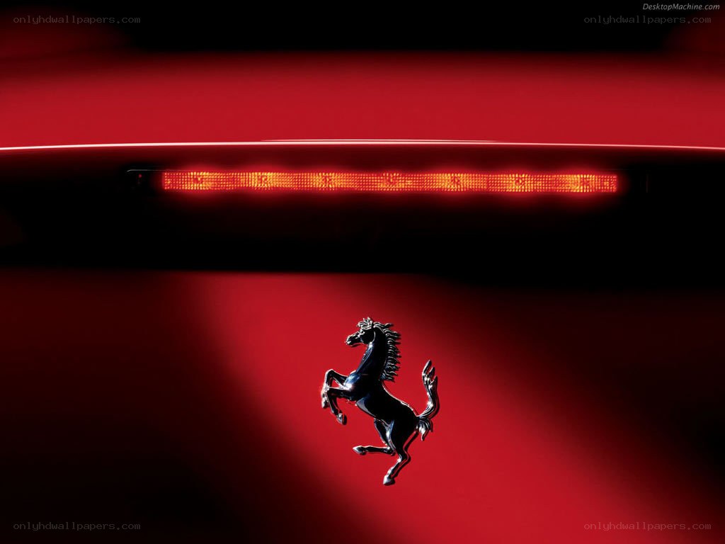 Ferrari prancing horse emblem