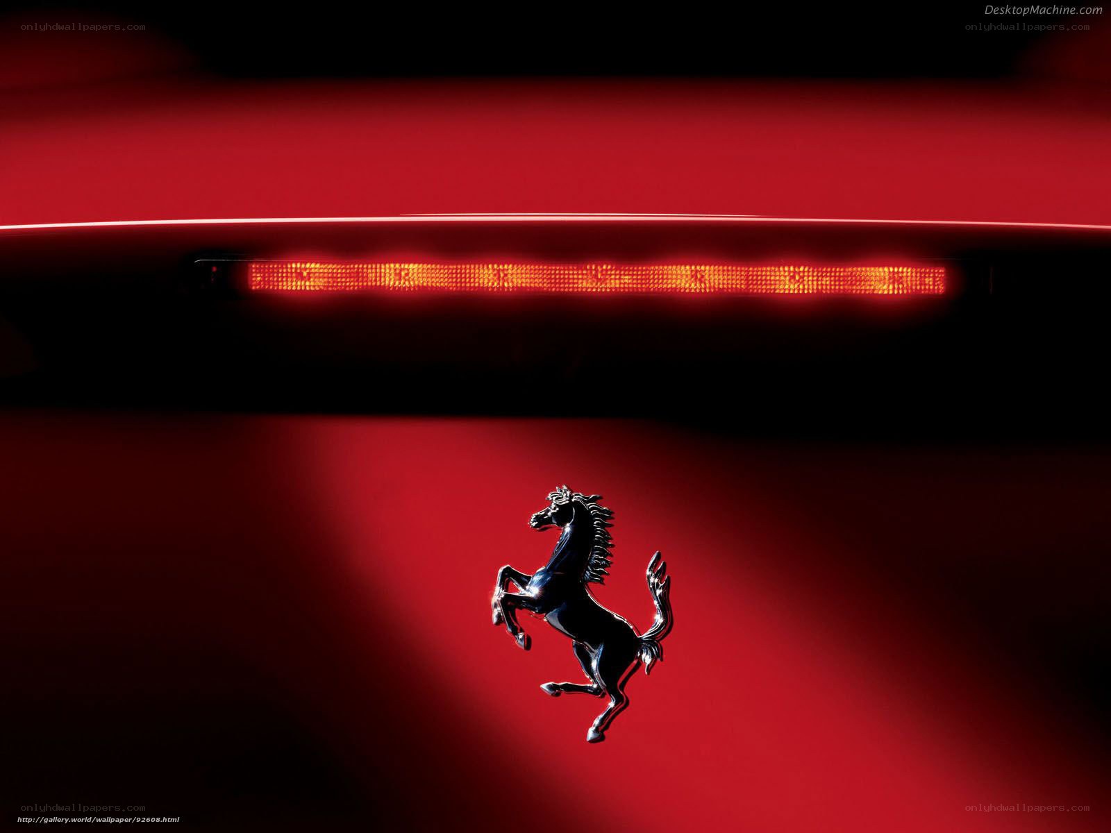 Ferrari prancing horse emblem