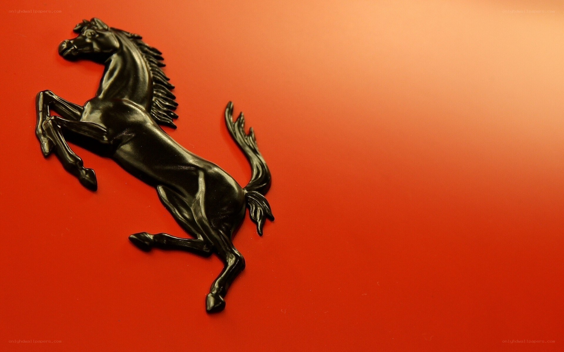 Ferrari prancing horse logo