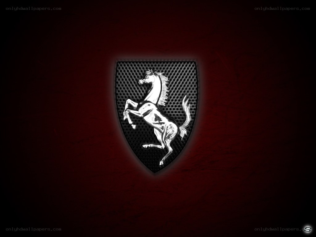 Ferrari prancing horse logo