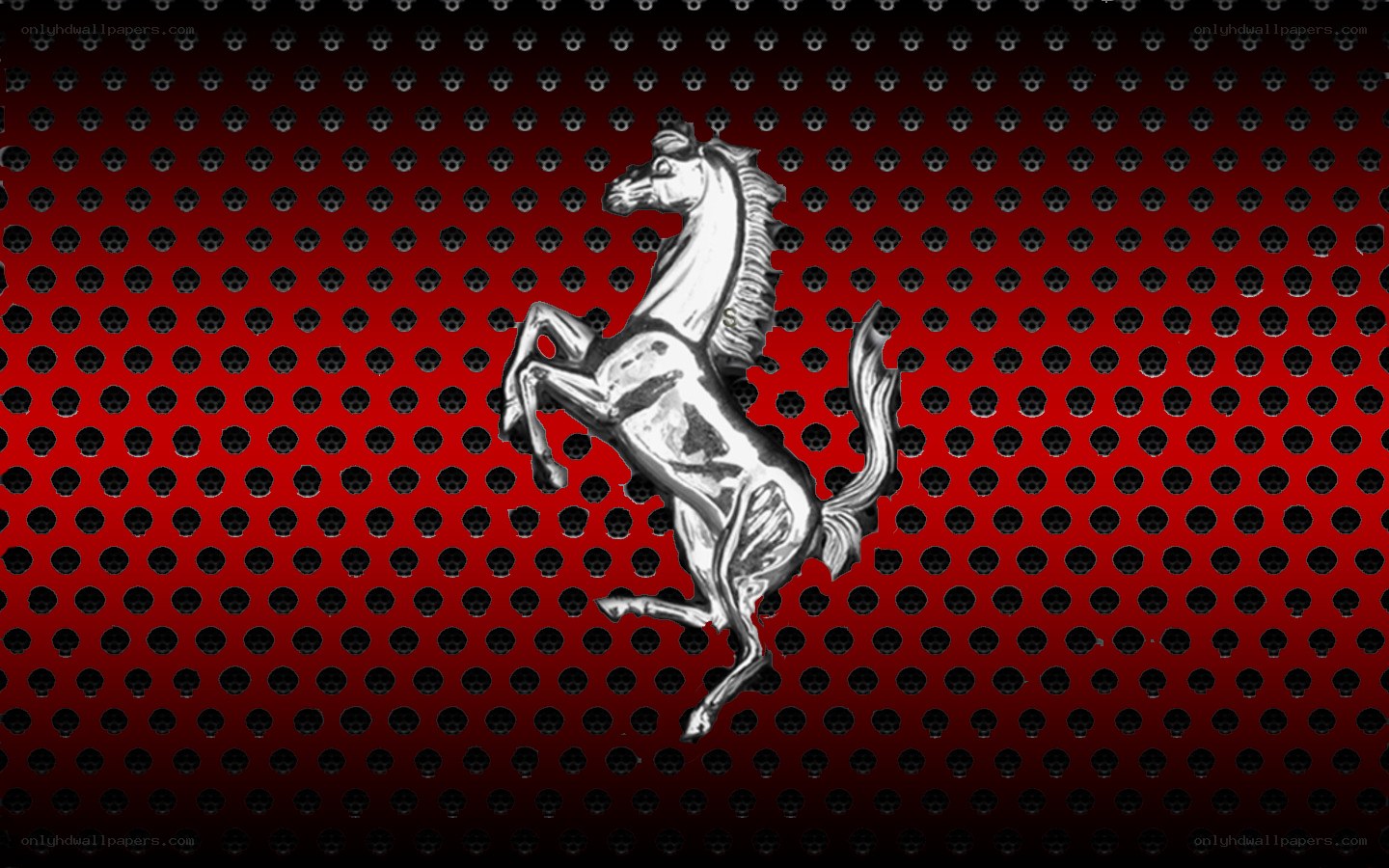 Ferrari prancing horse logo
