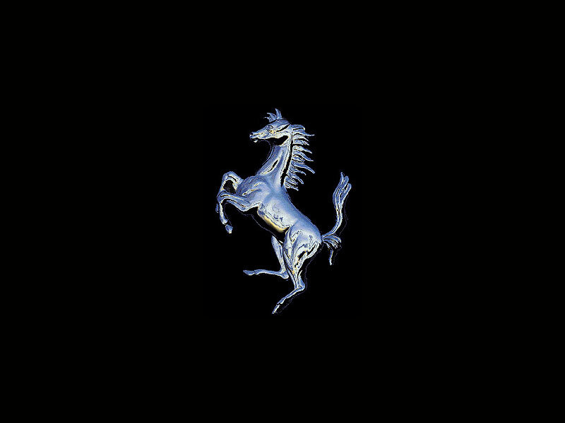Ferrari prancing horse logo