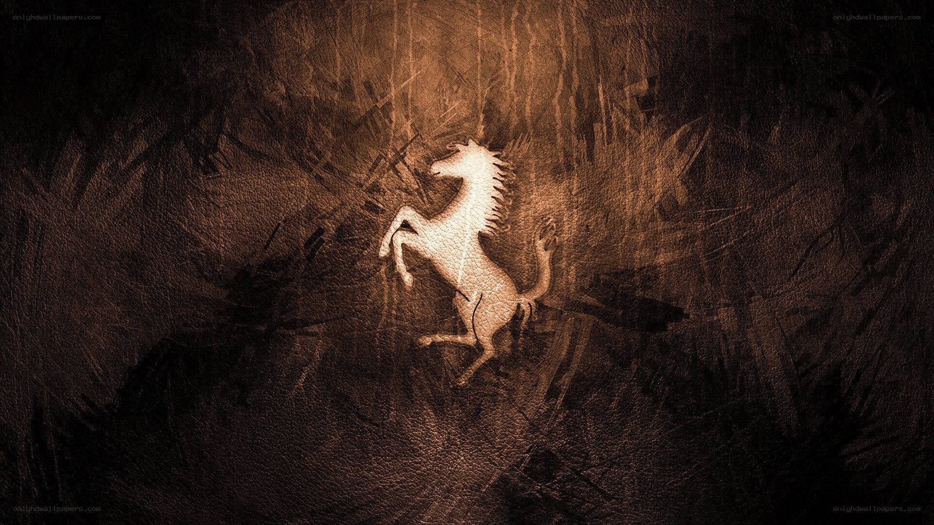 Ferrari prancing horse logo
