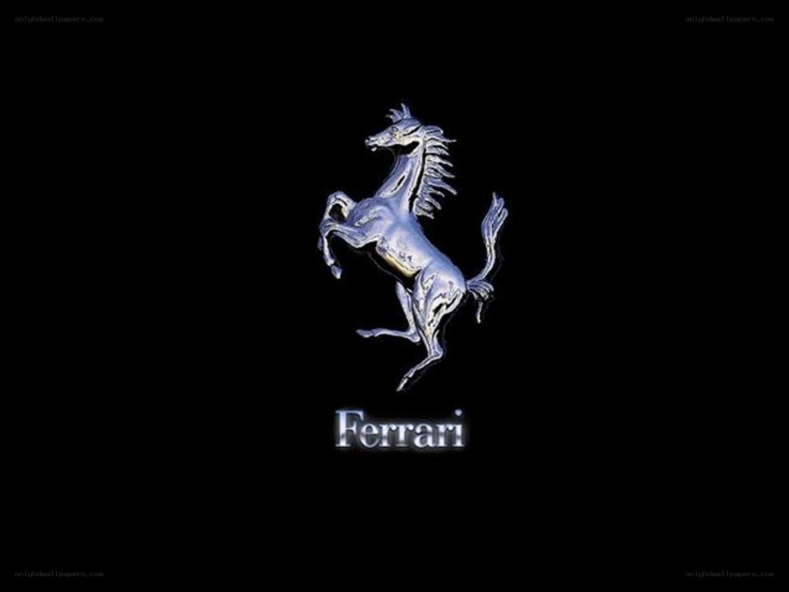 Ferrari prancing horse logo
