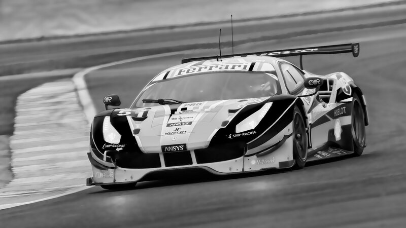 Ferrari Race Car — Black