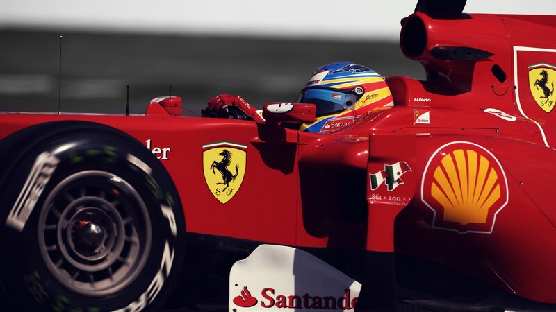 Ferrari Race Car Driver
