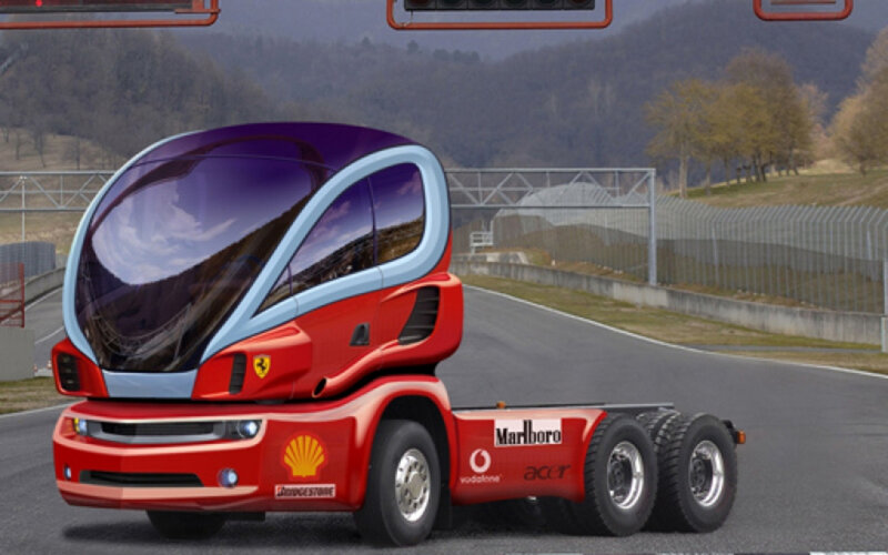 Ferrari race truck concept