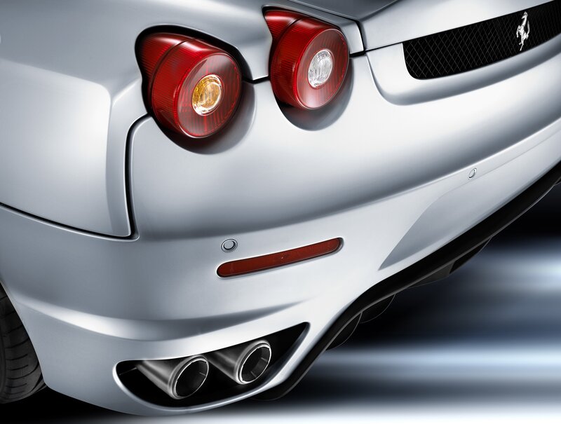 Ferrari rear view