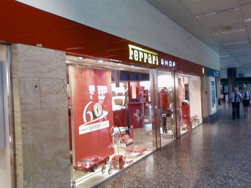 Ferrari Shop Display