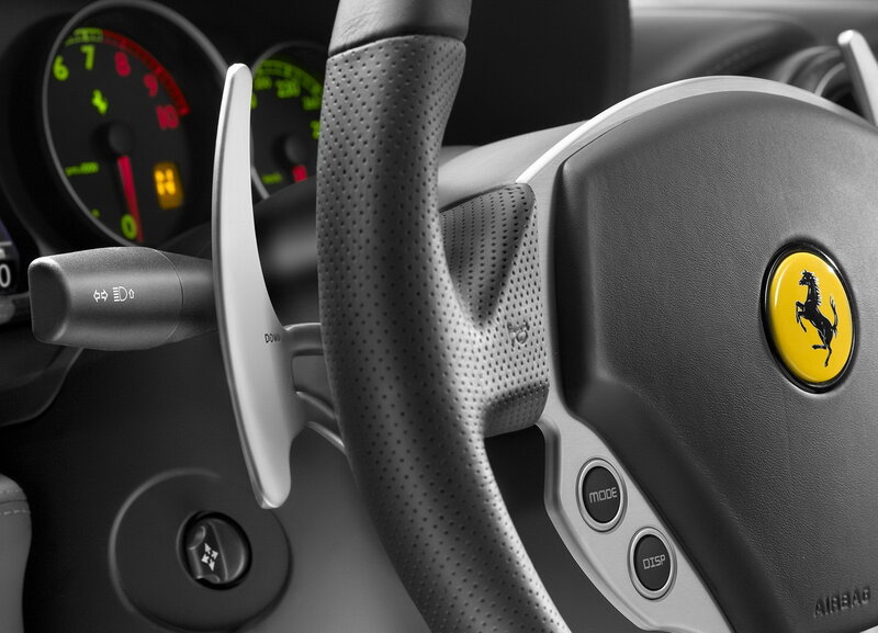 Ferrari Steering Wheel — Black, Focused