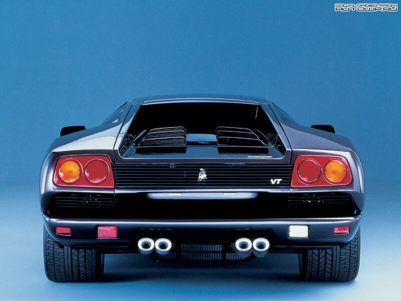 Ferrari Testarossa rear view