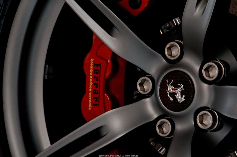 Ferrari Wheel and Brake — Red