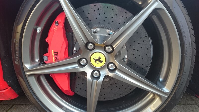Ferrari Wheel and Brake